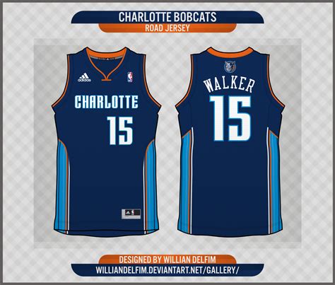 Willian Kit Charlotte Bobcats 201214 Uniforms