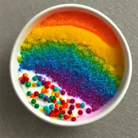 Rainbow Yogurt With Sprinkles Stable Diffusion Openart