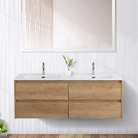 BelBagno Тумба с раковиной, BelBagno Kraft 120 4 ящика, для двоих ...