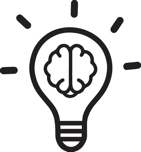 idea icon brain smart idea vector idea png creative idea symbol