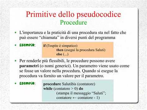 Cosa sono gli algoritmi? | PPT