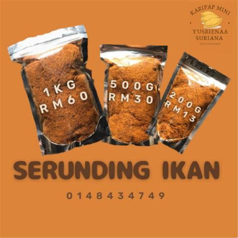 Serunding Ikan Selayang 200g Shopee Malaysia