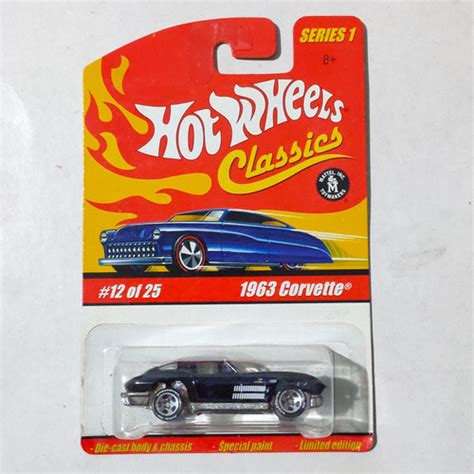 Jual HW Hot Wheels 1963 63 Corvette Biru Tua Classics 2005 Kab Temanggung Fantasi Toys