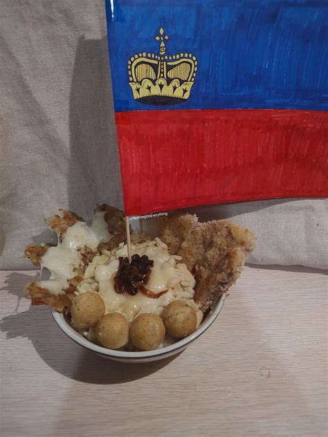 nationality noodles: Liechtenstein : r/fusion_food