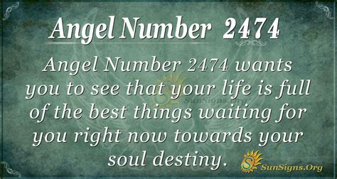 Angel Number 2474 Meaning: Embrace Your Destiny - SunSigns.Org