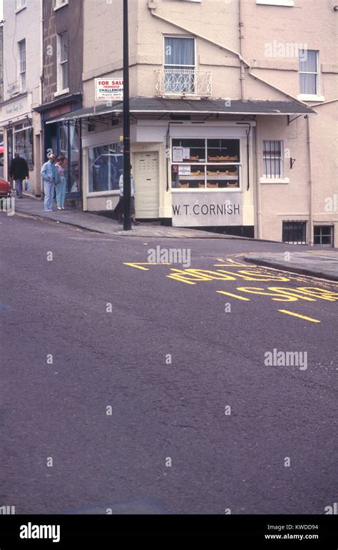 W T Cornish Traditional Butcher Shop Shortly Before Closure Lansdown