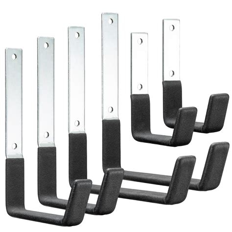 PYBTOOL Robuste Metall-Haken für Garage, Wandaufbewahrung, Leiterhaken