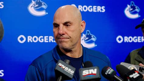 PRACTICE | Coach Rick Tocchet | Vancouver Canucks