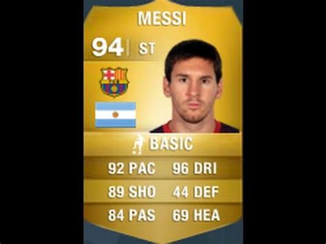 FIFA 14 MESSI 94 Player Review & In Game Stats Ultimate Team - YouTube