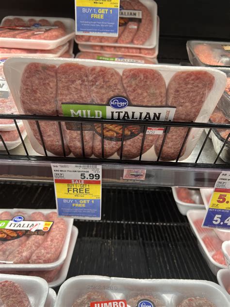 Kroger Sausage Is B1g1 Free Kroger Krazy