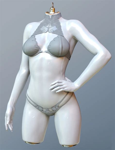 3DLOAD X Fashion Feminine Lace Lingerie For Genesis 9