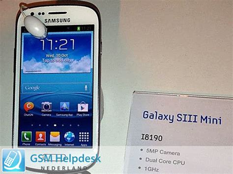 Samsung Galaxy Siii Mini Se Filtran Sus Especificaciones Y Foto Antes De Su Presentación