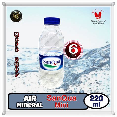 Jual Air Mineral Sanqua Baby Mini Botol Plastik Pet Ml Harga