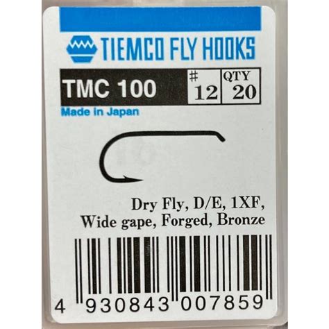 TIEMCO （クリックポスト発送）ティムコ フライフック TMC100 ＃12 / FLY HOOKS : 松本釣具店Yahoo!店 ...