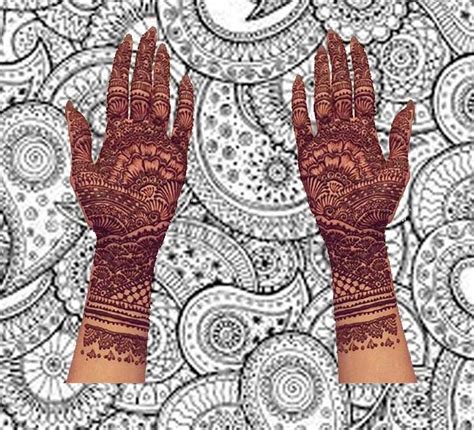 Awesome 12 Arabic Bridal Mehndi Designs You Can Try ~ Art Magazine