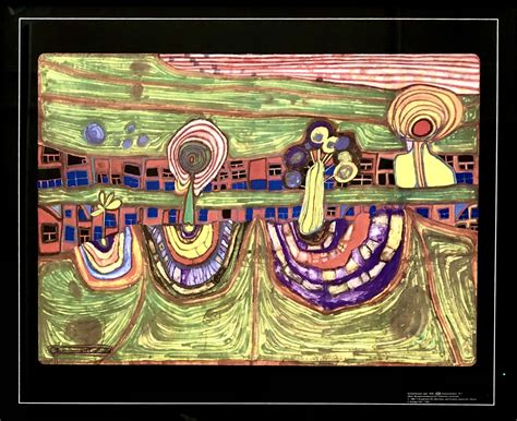 Friedensreich Hundertwasser | FRIEDRICH HUNDERTWASSER - Down town lane