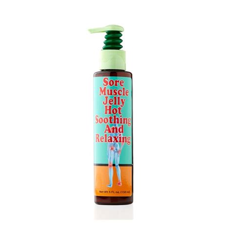 Sore Muscle Jelly –Hot Relief 5 oz – Nature’s Recommendation