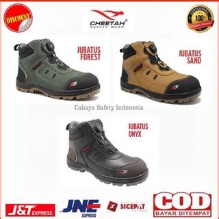 Jual Sepatu Safety Cheetah Adv Jubatus Sand Forest Onyx 6112 Safety