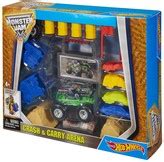 Mattel Inc Hot Wheels Monster Jam Crash Carry Playset Shopstyle Vehicle Toys