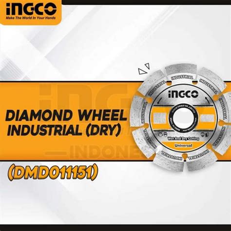 Jual Ingco Dmd Diamond Wheel Dry Mata Gerinda Potong Granit