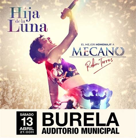 Burela acolle este sábado 13 de abril o tributo a Mecano Hija de la