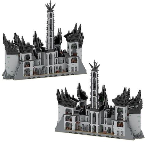 Usc Minas Morgul Movie Moc 84124 With 14045 Pieces Moc Brick Land