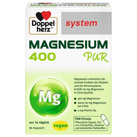 Doppelherz System Magnesium Pur St Shop Apotheke