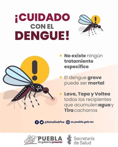 Evitemos la proliferación de mosquitos prevenciondengue Estado de México