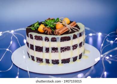 Naked Christmas Cake Images Stock Photos Vectors Shutterstock