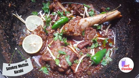 Mutton Koyla Karahi Recipe Highway Style Smokey Mutton Karahi Recipe