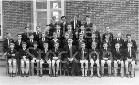 Form 1z Of Grangefield Grammar In 1960 Picture Stockton Archive