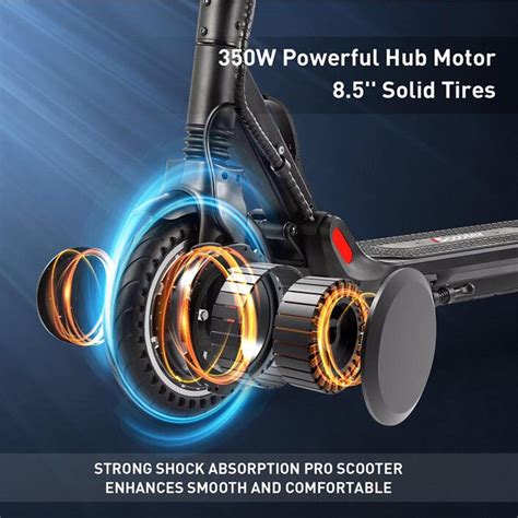 M5 Pro Electric Iscooter 350 Watts 85 Inch Tyre