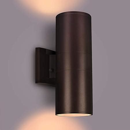 Rosykite Outdoor Wall Sconce Brown Patio Wall Exterior Light Fixture