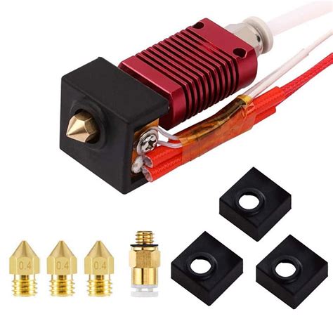 3D Printer MK8 Hotend Kit With Extruder Print Head Assembled Extruder Hot End Kit For 3 3 Pro