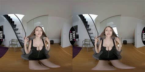 Mila Azul Busty Doll Video StripzVR Scene Porn Pic