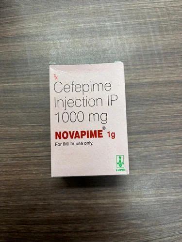 Cefepime 1gm Injection At Rs 95 Vial Cefepime Hydrochloride Injection