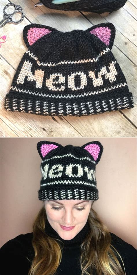 Quick Crochet Pussy Hat Pattern Ideas Your Crochet