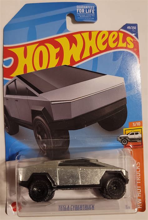 Buy Hot Wheels 2022 Tesla Cybertruck 49/250 HW Hot Trucks Online at