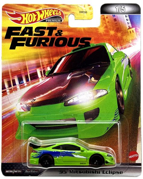 Hot Wheels Premium Araçlar Serisi Fast Furious Real Riders Beşli Set