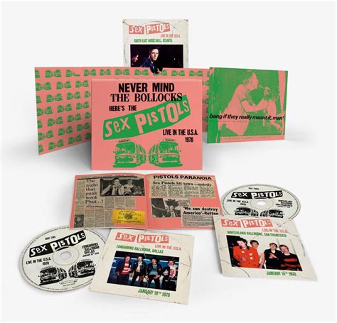 Sex Pistols To Release Three New Albums Live In The USA 1978 FrontView Magazine