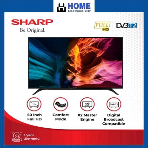 Jual Sharp Aquos Inch Full Hd T C Ad I Digital Garansi Resmi Di