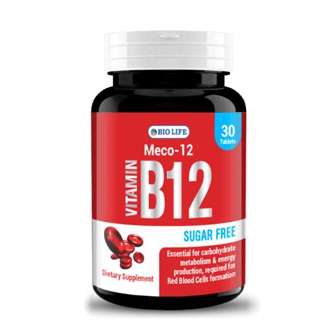 Buy Bio Life Meco 12 Vitamin B12 30 Ct Online In Pakistan My