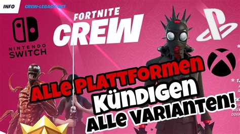 Fortnite Crew Paket Kündigen Varianten Für Alle Switch Xbox Ps4 Pc Android Samsung