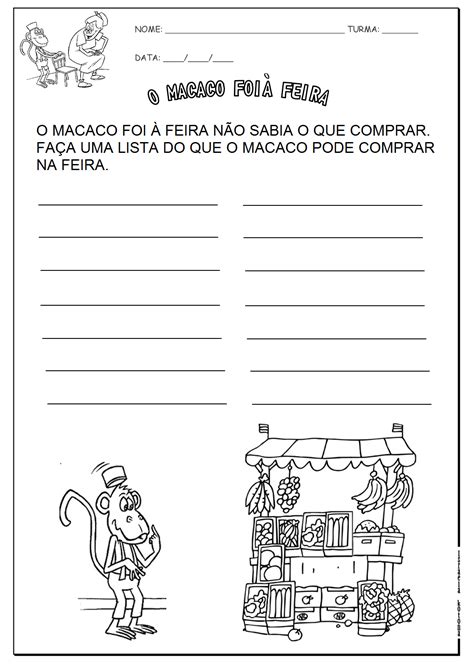 o macaco foi a feira