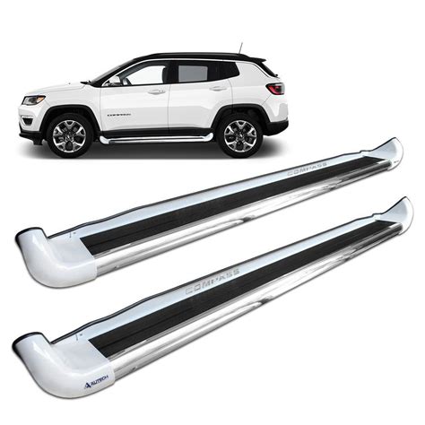 Estribo Jeep Compass 2017 A 2023 Branco Ambiente General Car