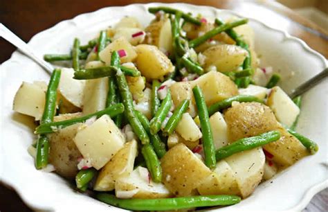 Recette Recette Salade De Pomme De Terre Haricots Verts