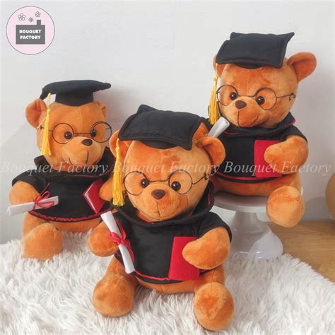 Graduation Bear 28cm Teddy Bear Convocation Bear Convo Plush T Doll