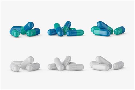 Free Pharmaceutical Pills Mockup Mockups Design