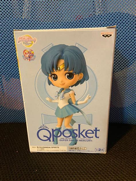 日版 金證qposket Sailor Moon 美少女戰士 Super Sailor Mercury 水野亞美 Qp