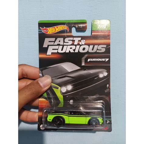Hot Wheels Dodge Challenger Drift Car Shopee Malaysia